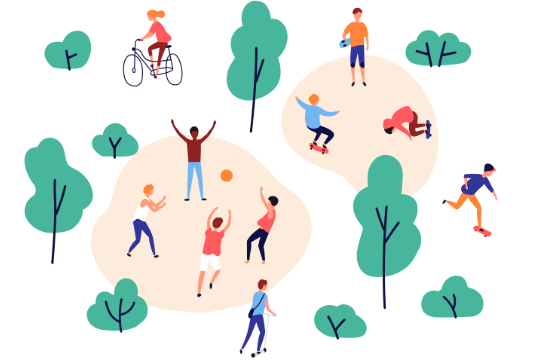 運動に、本能的な喜びを。